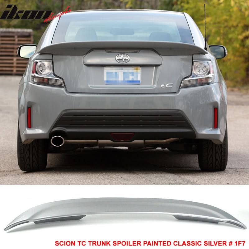 2011-2016 Scion tC Painted Color ABS Rear Spoiler Wing
