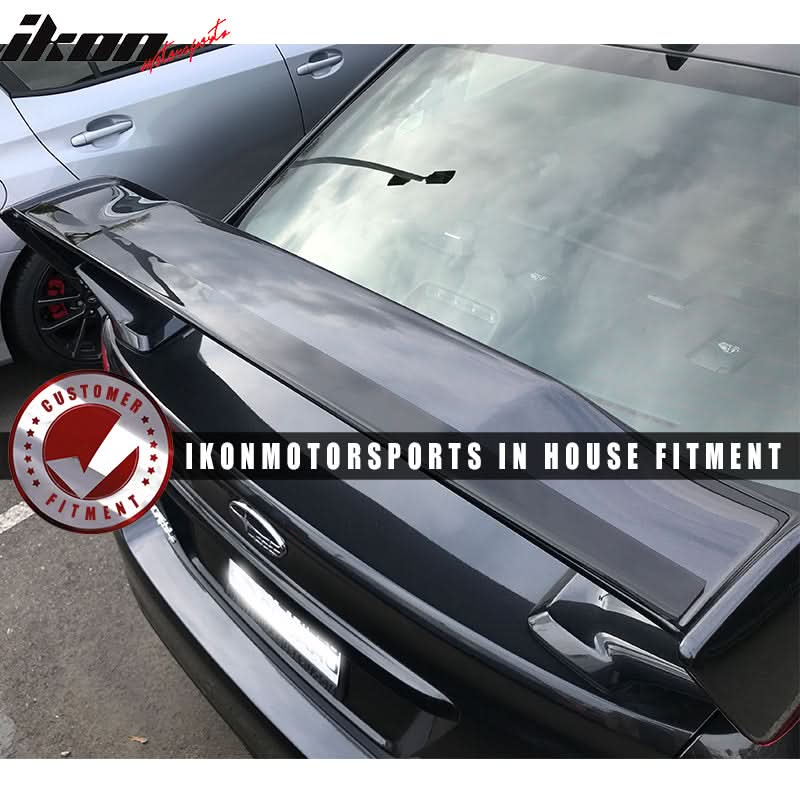 2015-2021 Subaru WRX STi Top Gurney Flap Trunk Spoiler Transparent