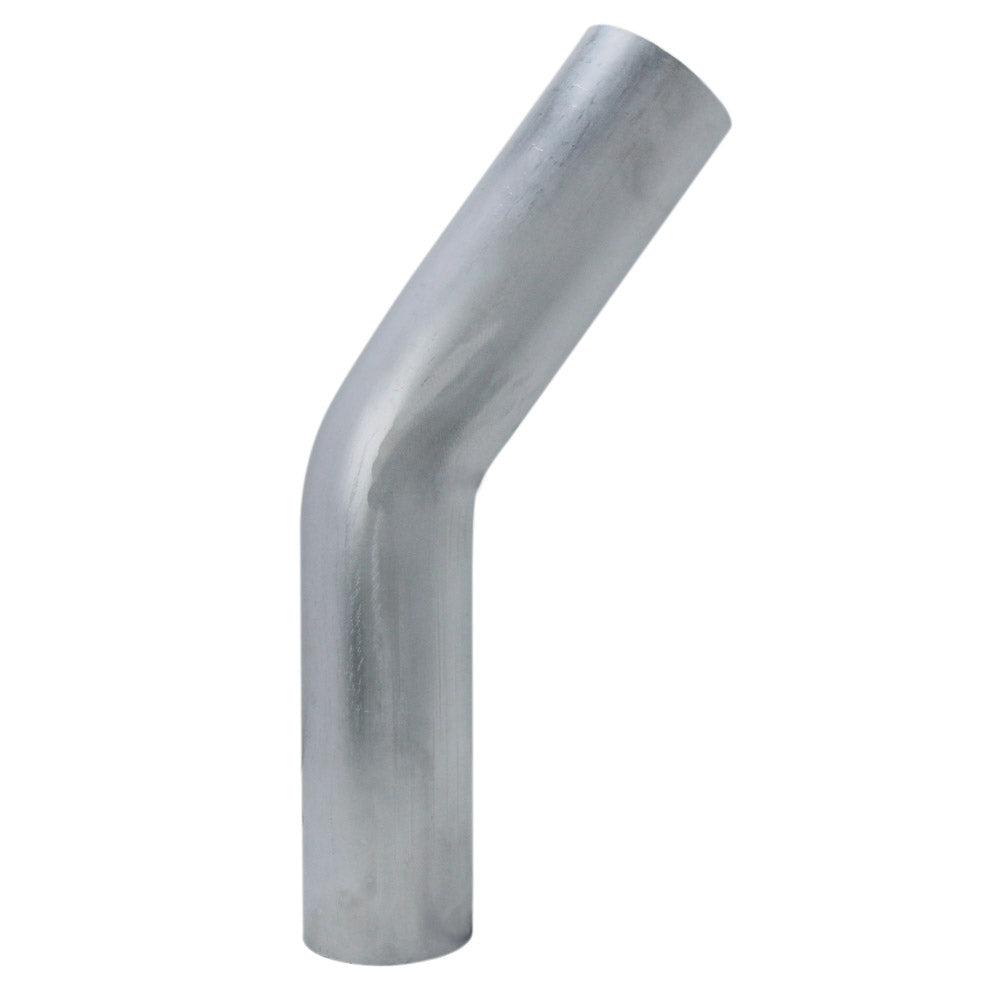 HPS Performance Products HPS 3" OD 35 Degree Bend 6061 Aluminum Elbow Pipe Tubing 16 Gauge w/ 4-3/4" CLR