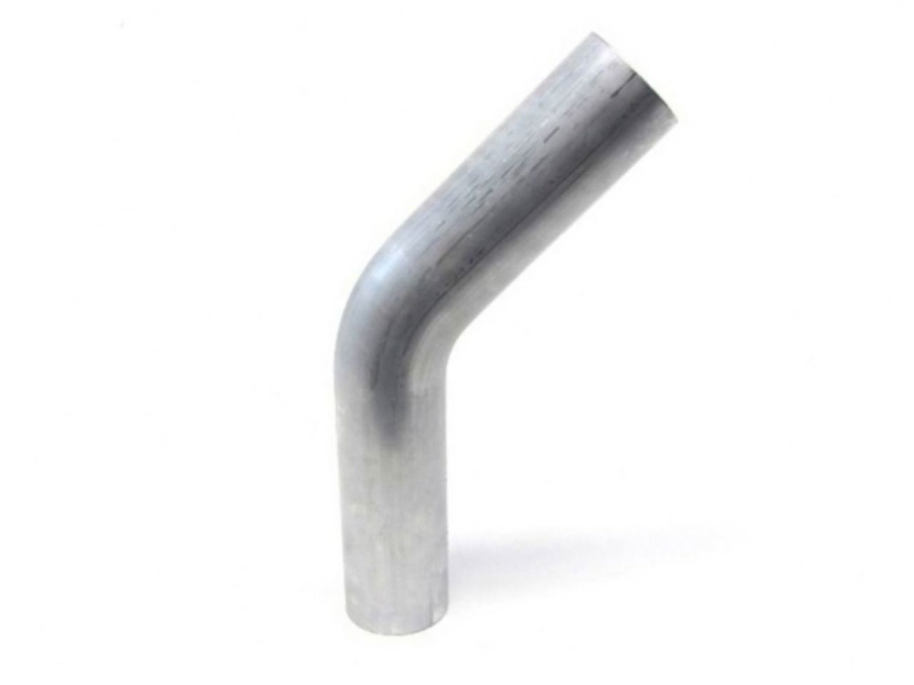 HPS Performance Products HPS 1-7/8" OD 45 Degree Bend 6061 Aluminum Elbow Pipe Tubing 16 Gauge w/ 2-1/4" CLR