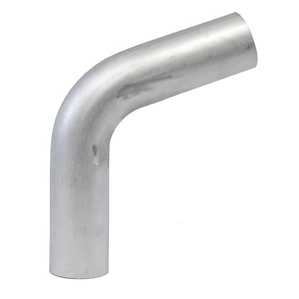 HPS Performance Products HPS 3-1/2" OD 70 Degree Bend 6061 Aluminum Elbow Pipe Tubing 16 Gauge w/ 3 1/2" CLR