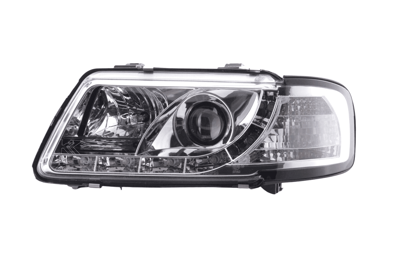 Audi A3 (8L) Chrome LED Headlights with Daytime Running Lights  (1996-2000)