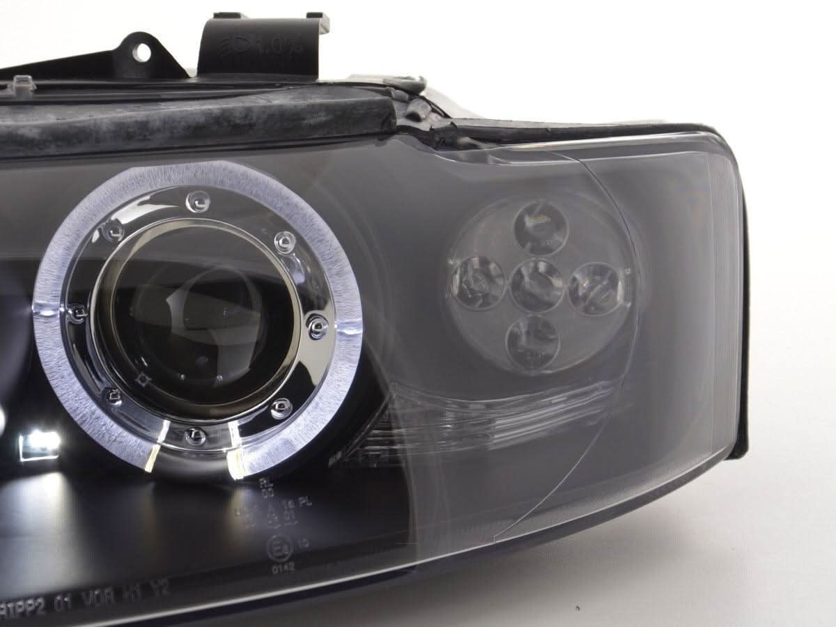 Audi A4 (B6 8E) Black Angel Eyes Headlight Set (2001-2004)