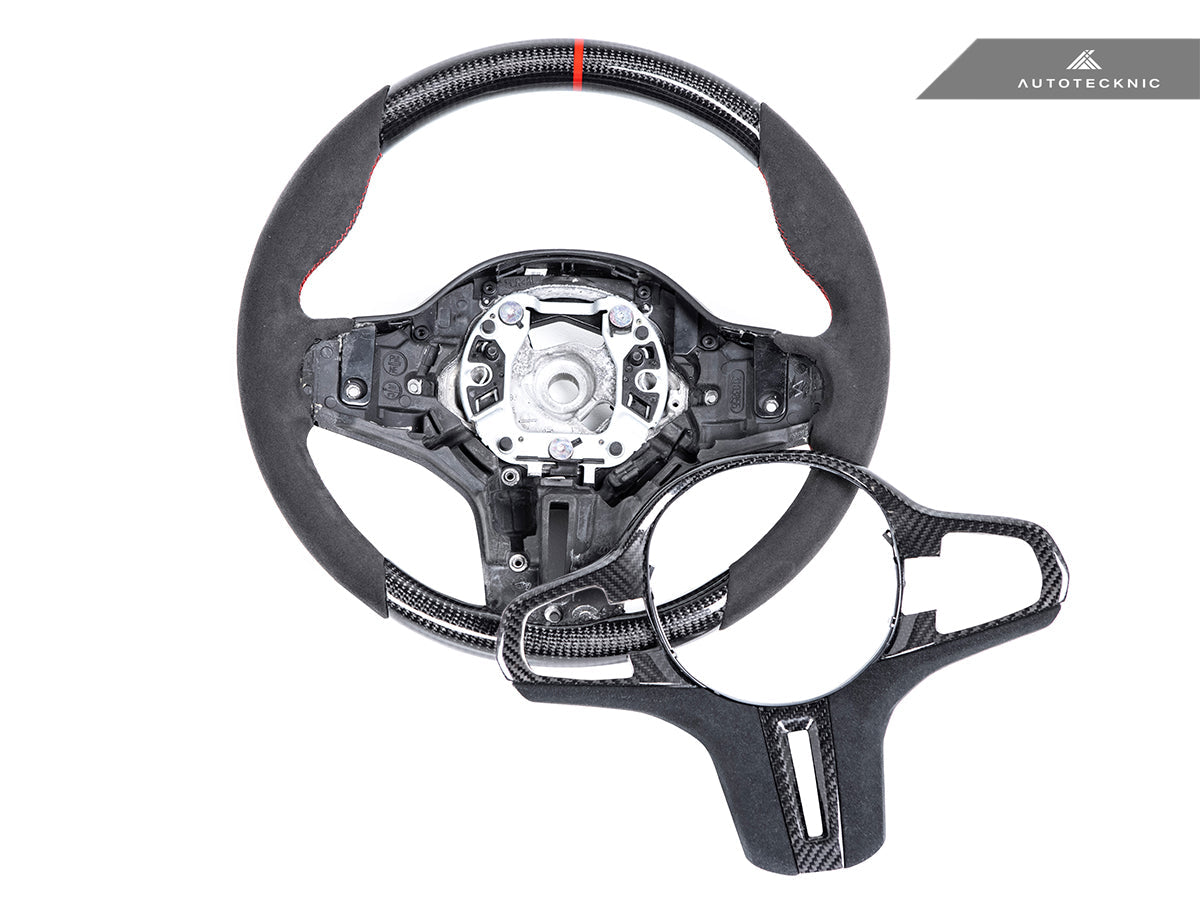 AutoTecknic Replacement Carbon Steering Wheel - BMW F97 X3M | F98 X4M