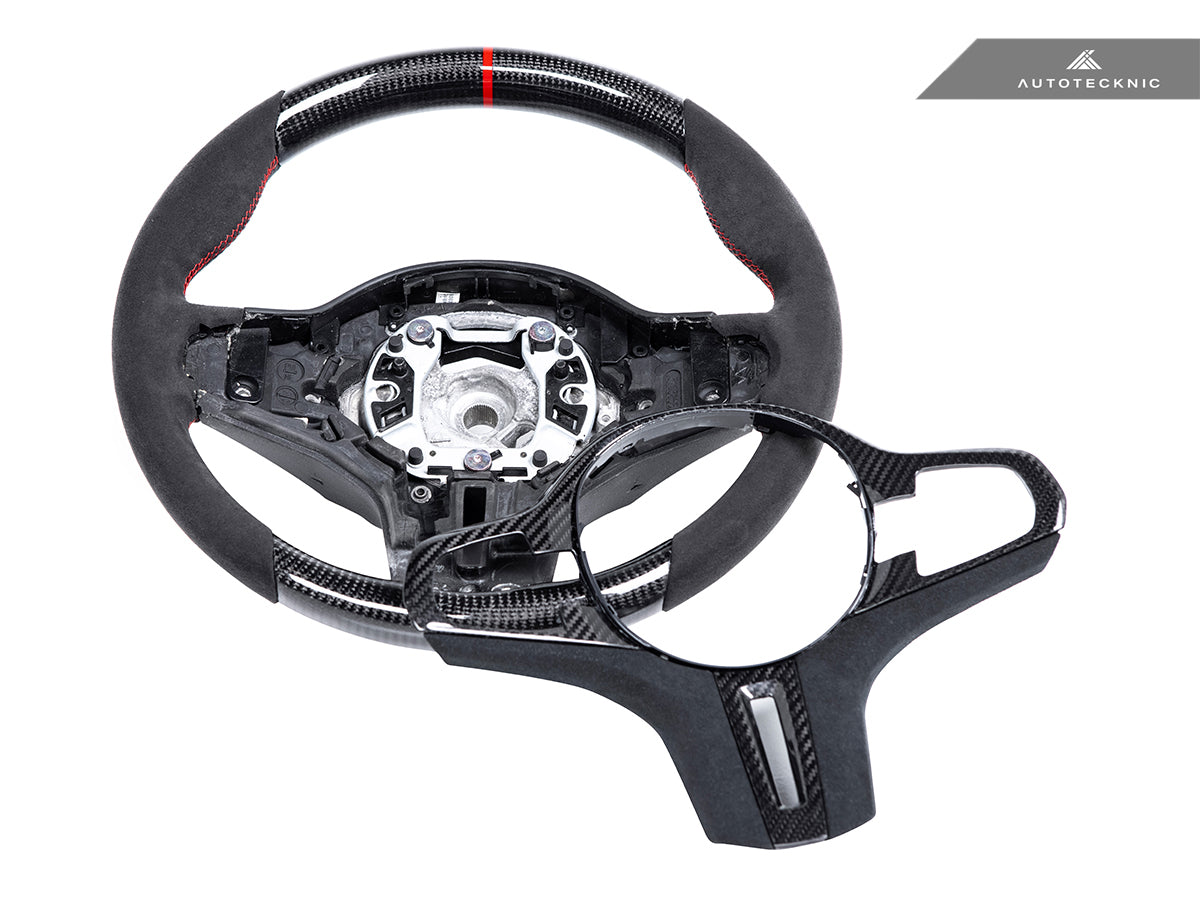 AutoTecknic Replacement Carbon Steering Wheel - BMW F97 X3M | F98 X4M