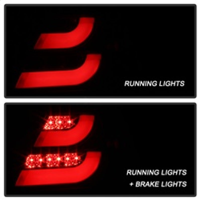 Spyder 04-08 Pontiac Grand Prix Light Bar LED Tail Light - Black Smoke (ALT-YD-PGP04-LED-BSM) 5084385