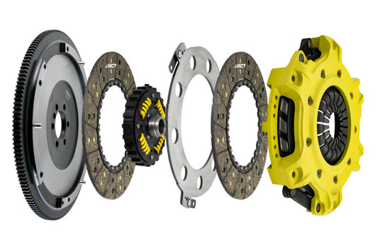 ACT Chevy Camaro/Corvette LS1/LS2/LS3/LS6/LS7 Mod-Twin 10.5 XT Sprung Disc Street Clutch Kit T2SS-G14