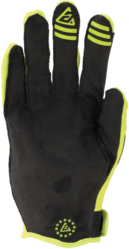 Answer 24 Ascent Gloves Hyper Acid/Black Youth - Small 442842