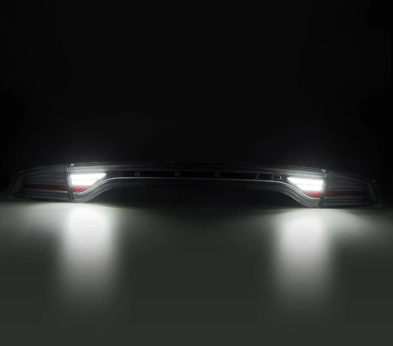 AlphaRex 15-23 Dodge Charger NOVA-Series Prismatic LED Tail Lights Smoke 642040 *Discontinued