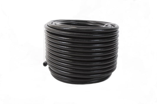 Aeromotive PTFE SS Braided Fuel Hose - Black Jacketed - AN-06 x 4ft 15321