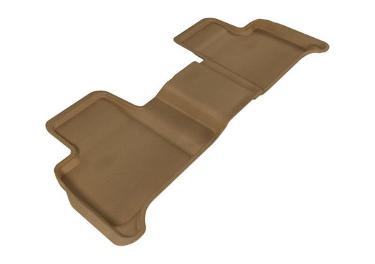 3D MAXpider 2012-2018 Mercedes-Benz GLE-Class/GLS-Class/ML-Class Kagu 2nd Row Floormats - Tan L1MB02921502