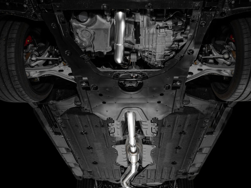 AWE Tuning 2024 Acura Integra Type S DE5 FWD Track Edition Exhaust w/ Triple Diamond Black Tips 3020-53335