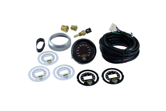 AEM Electronics 52mm Digital Oil Water Temperature Gauge 100-300 F