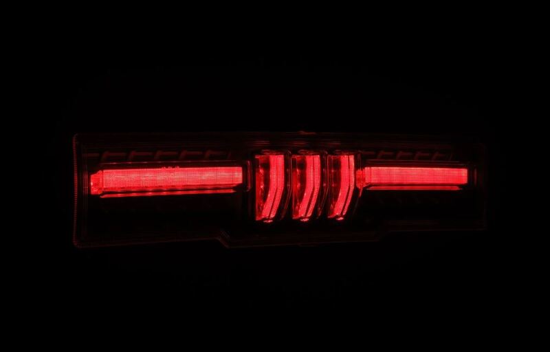 AlphaRex 21-24 Toyota GR86 / 21-24 Subaru BRZ NOVA-Series Prismatic LED Fourth Brake Light Blk Clear 220040 *Discontinued