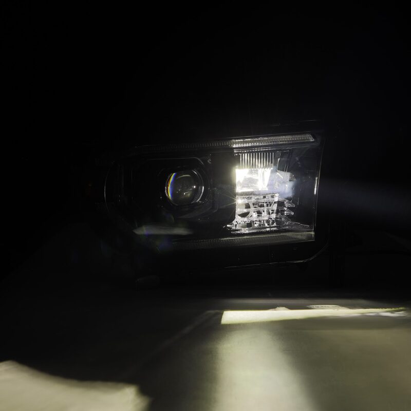 AlphaRex 07-13 Toyota Tundra/08-17 Sequoia G2 PRO-Series Projector Headlights Black -NO Lvl Adjuster 880829 *Discontinued