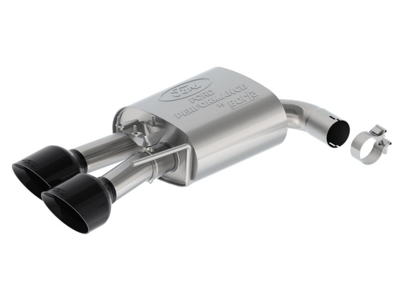 Ford Racing 2024 Mustang 5.0L Sport Active Axle-Back w/Valance - Black Tip M-5230-M5SBVA