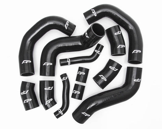 Agency Power 12pc Black Silicone Boost Hose Kit Nissan GTR R35 08-15 AP-GTR-109BLK