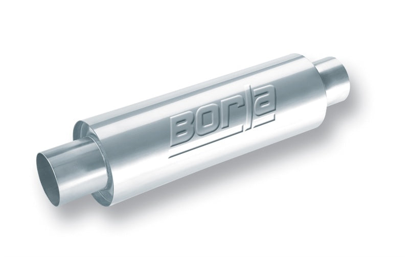 Borla XR-1 Racing Sportsman 3 inch Outlet / 3 inch Inlet Round Muffler 40085