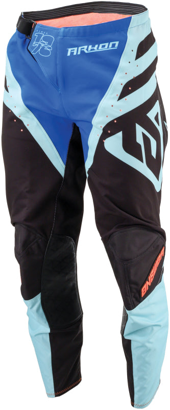 Answer 24 Arkon Nitrus Pants Blue/Black/Hyper Orange Youth Size - 22 442634