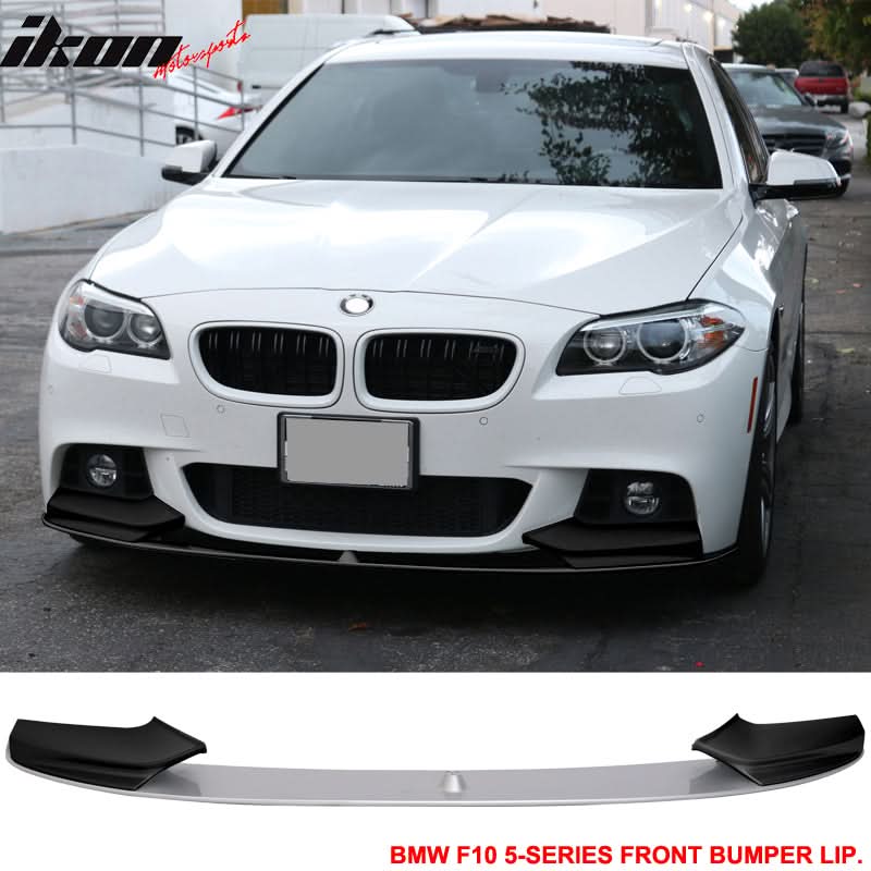 Fits 11-16 F10 Performance Front Lip 2T Titanium Silver Metallic #354