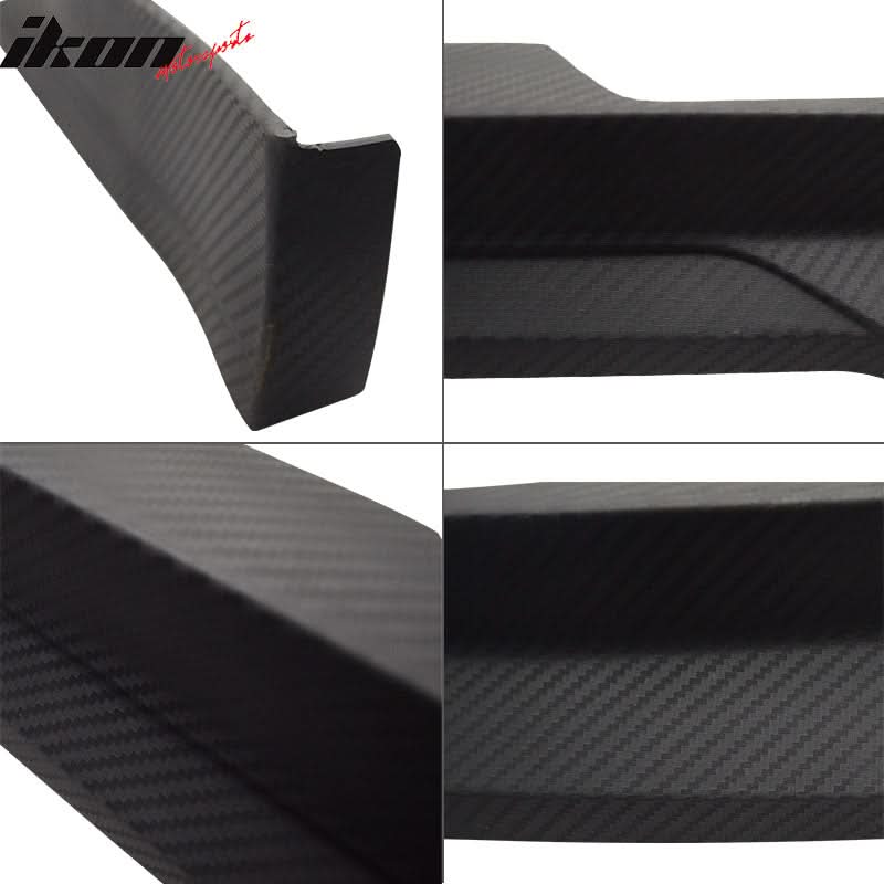 2006-2007 Honda Accord Coupe HC1 Style CF Print Front Bumper Lip