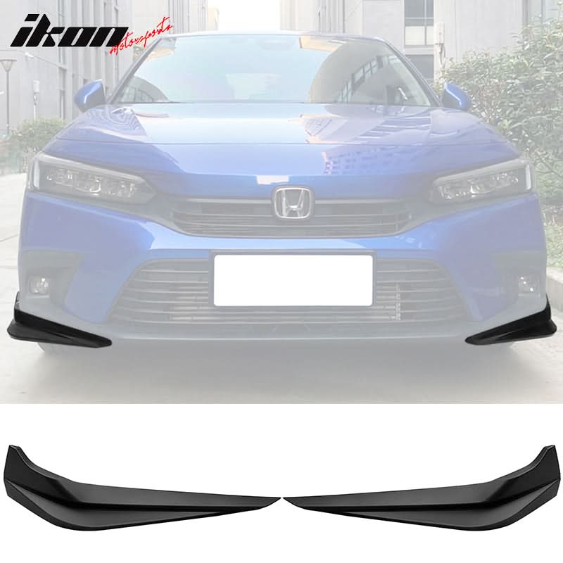 2022-2024 Honda Civic 11th HPD Style 2PC Front Splitters Painted PP