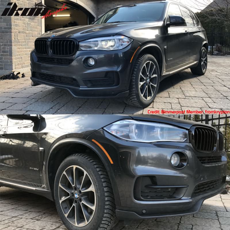 2014-2017 BMW F15 X5 Base MP Style Front + Rear Kits + Muffler Tips