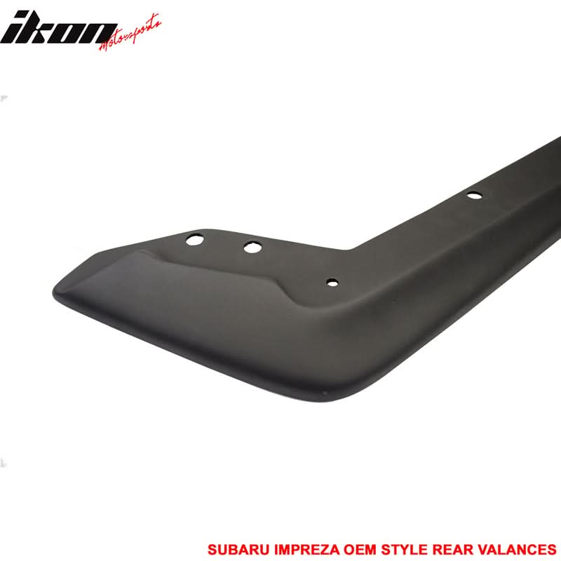 2015-2017 Subaru WRX STI V OE Style Front Rear Bumper Lip PP