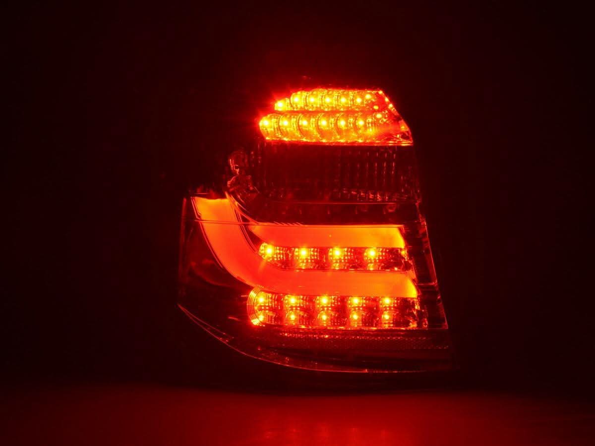 BMW 1-Series E81 3/5 Door Red LED Taillights Set (2007-2011)
