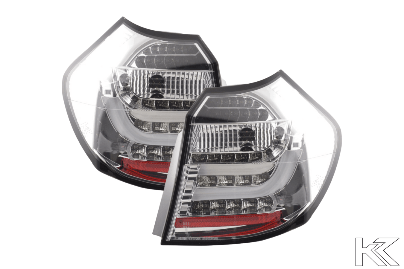 BMW 1 Series E87 /E81 3/5-Door Chrome LED Taillights (2004-2007)
