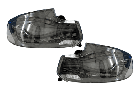 BMW 2-Series & M2 (F22 F23 F87) Red and Black Dragon Scale OLED Tail Lights