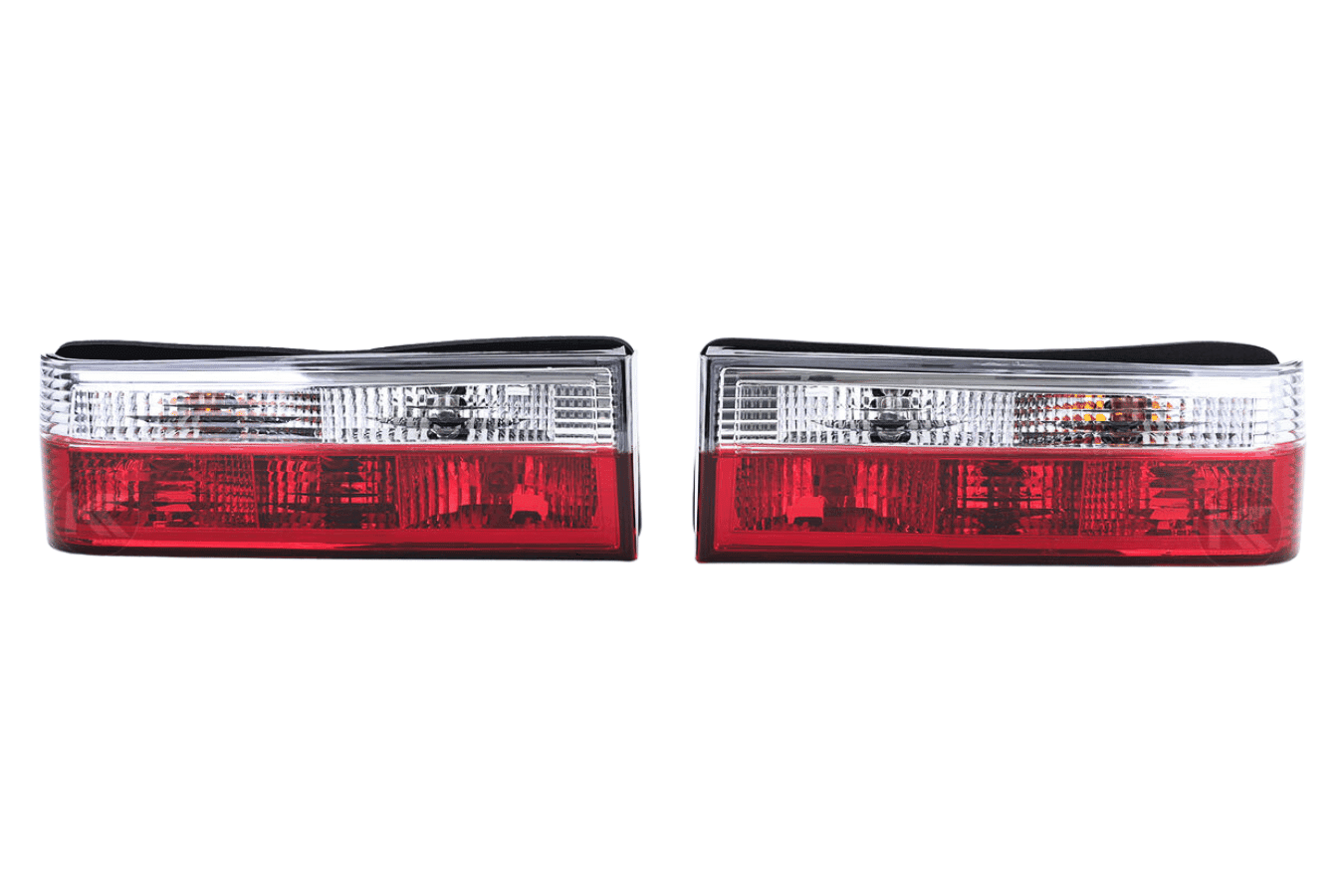 BMW 3-Series E30 Red/ Clear Tail Lights- Pre-Facelift (1982-1987)