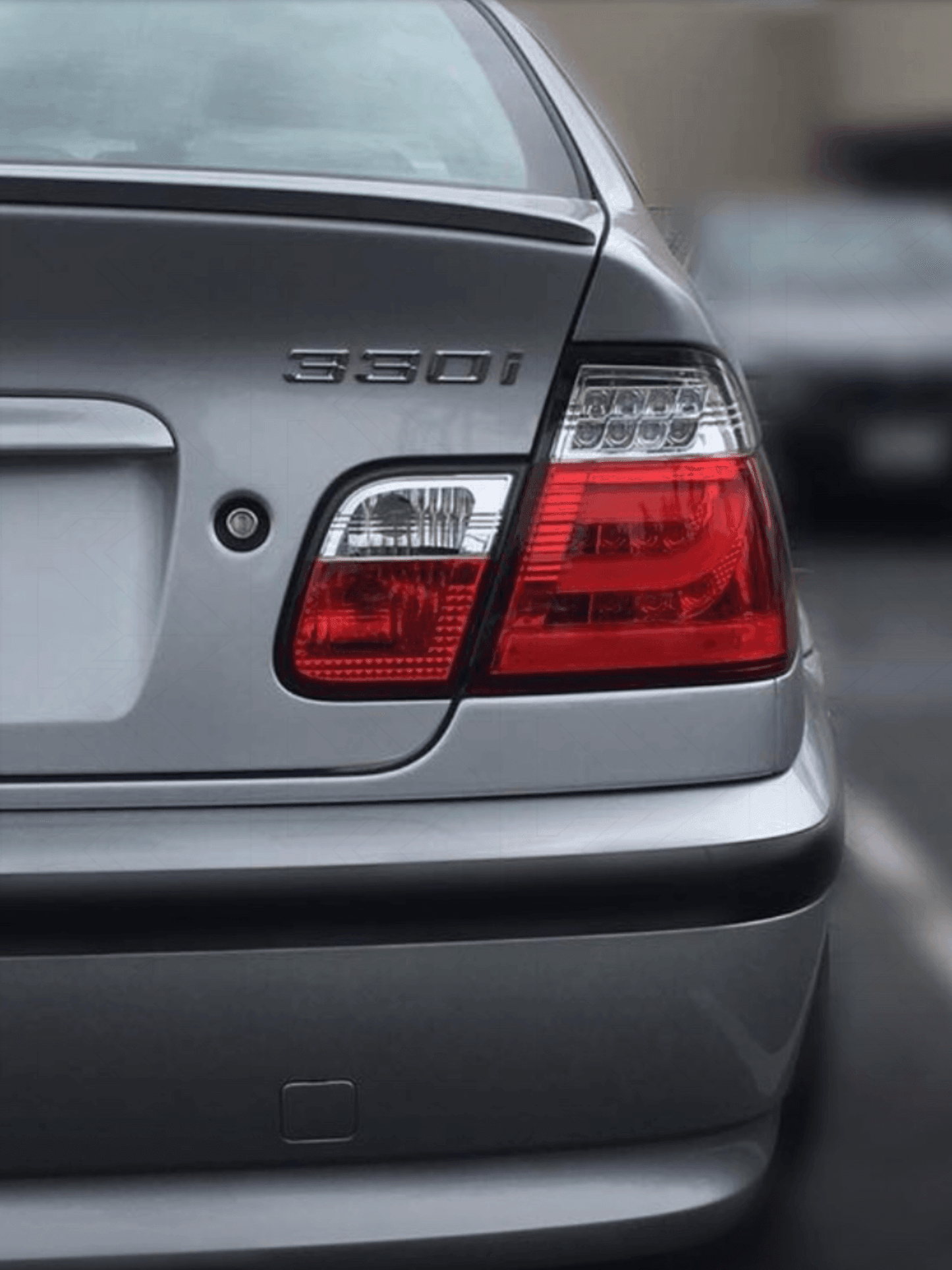 BMW 3 Series E46 Sedan Red LED LightBar Taillights Set- Facelift (2003 - 2006)