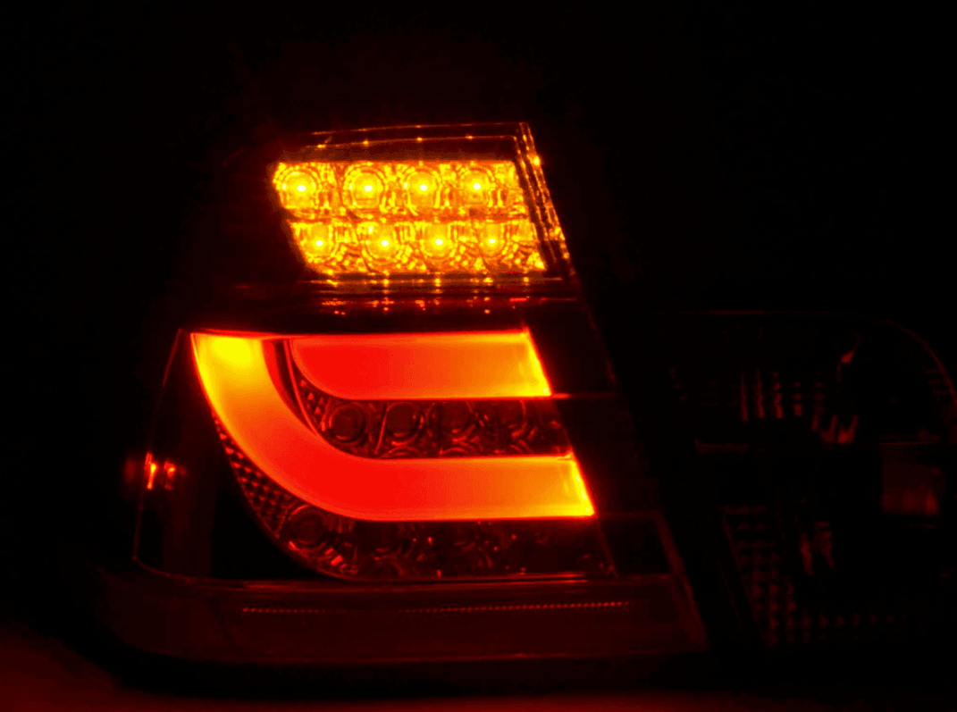 BMW 3-series E46 Sedan Red LED LightBar Taillights Set- Pre-Facelift (1998-2001)
