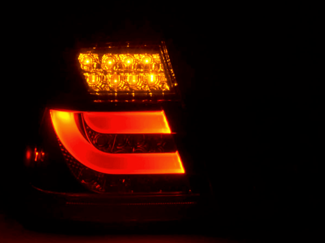 BMW 3-series E46 Sedan Red Smoke LED LightBar Taillights Set (2002-2005)