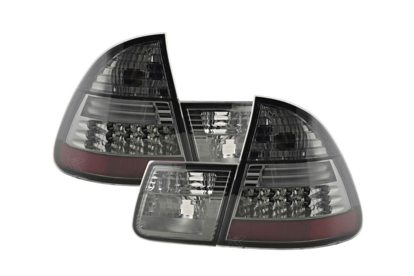 BMW 3-series E46 Wagon/Touring Smoked LED Taillights Set (1999-2005)
