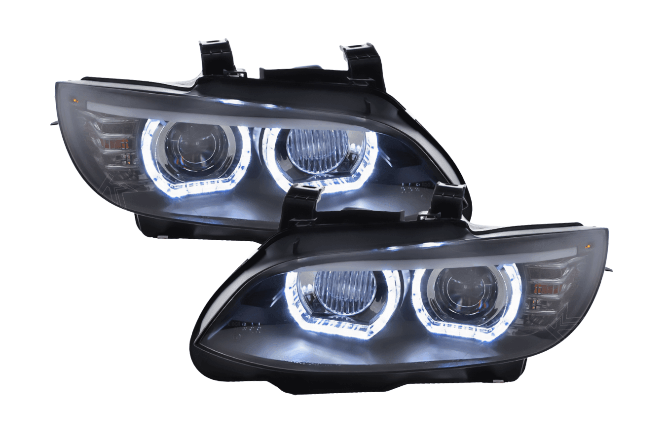 BMW 3-Series E92 / E93 Black Headlights 2006-2010 - for AFS or Non AFS