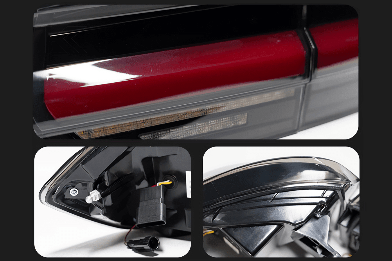 BMW 3 Series F30 F35 F80 "Modern Black Line" LED Tail Light Upgrade (2012-2019)