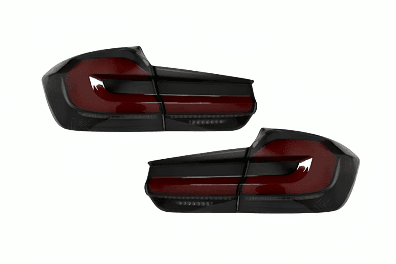 BMW 3 Series F30 F35 F80 "Modern Black Line" LED Tail Light Upgrade (2012-2019)