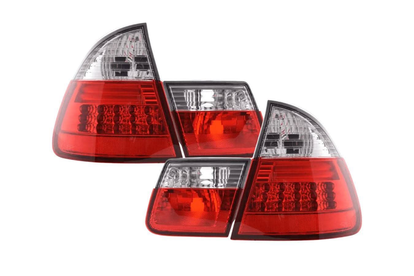 BMW 3 Series Wagon/Touring Red LED Taillights Set E46 (1998-2005)