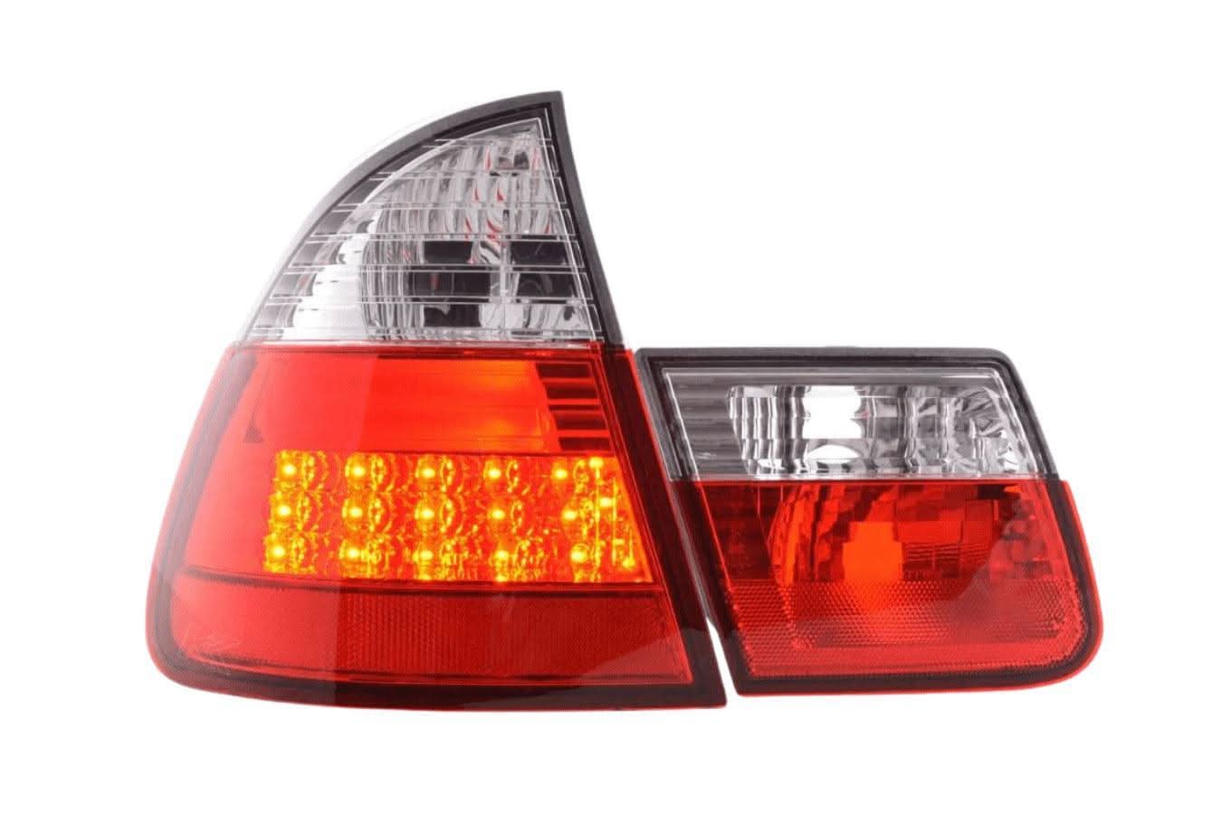 BMW 3 Series Wagon/Touring Red LED Taillights Set E46 (1998-2005)