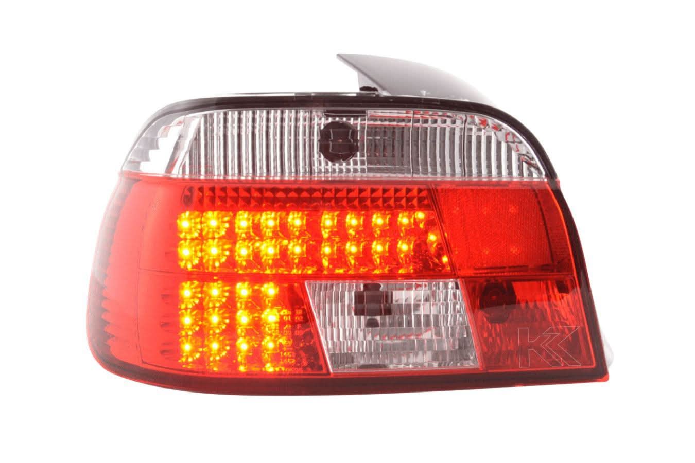 BMW 5-series E39 Sedan Red LED Taillights Set (1995-2000)