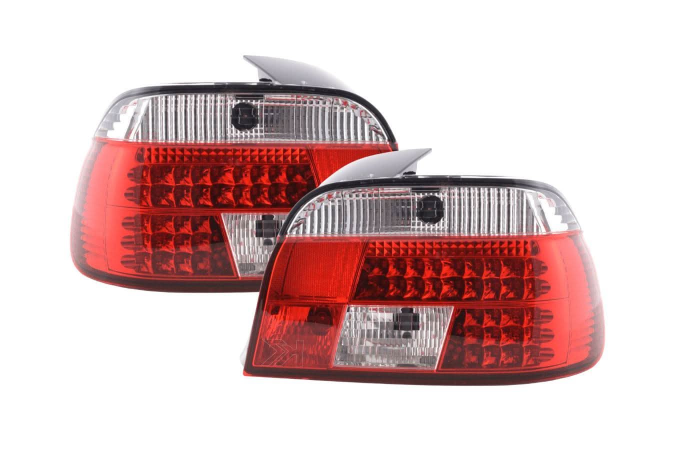 BMW 5-series E39 Sedan Red LED Taillights Set (1995-2000)