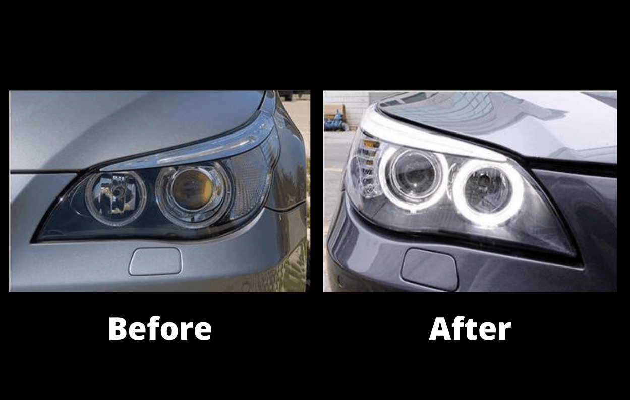 BMW 5-Series E60 OE + Headlight Upgrade 2003-2009