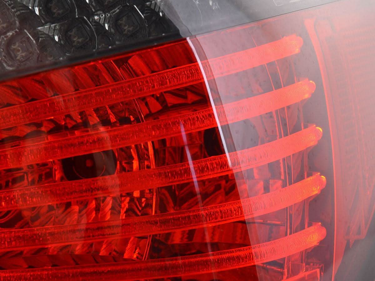 BMW 5-Series E60 Sedan Red/Smoke LED Taillights (2007-2009)