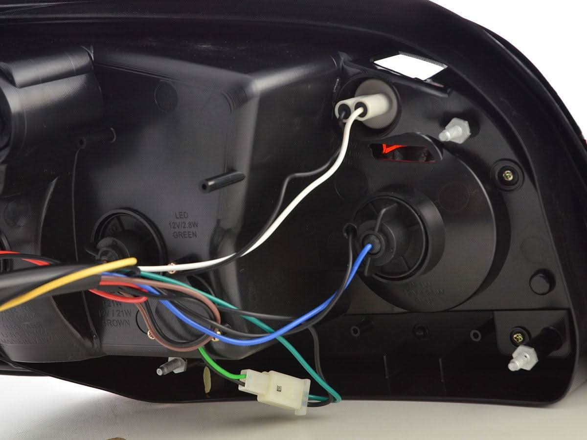 BMW 5-Series E60 Sedan Red/Smoke LED Taillights (2007-2009)