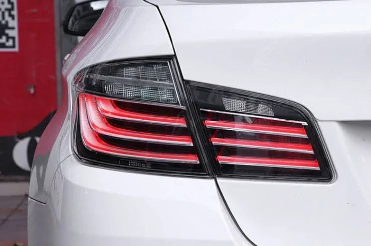 BMW 5-Series F10 Clear Style LED Tail Lights (2010-2017)