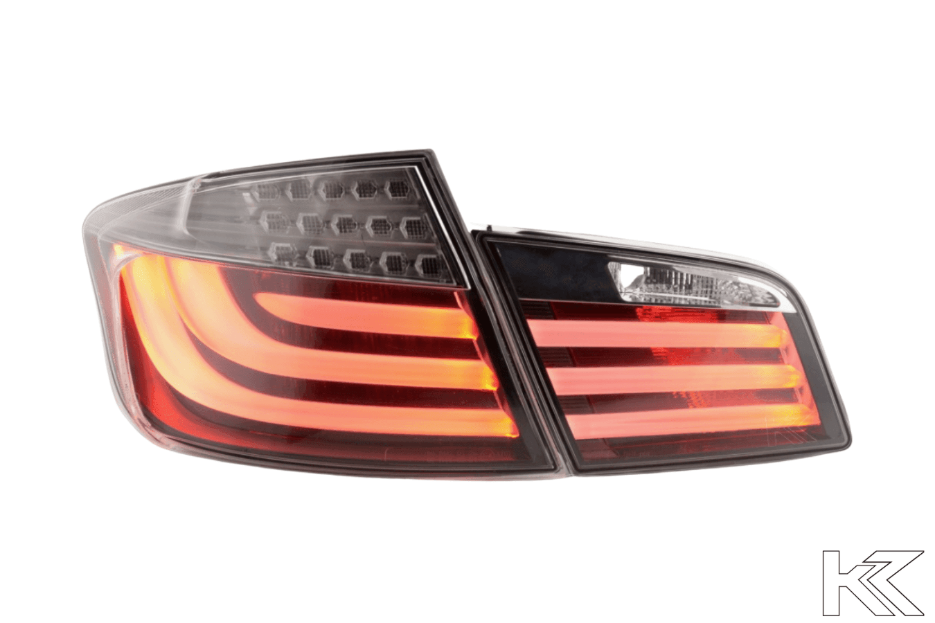 BMW 5-Series F10 Sedan Black LED Taillights (2010-2012)