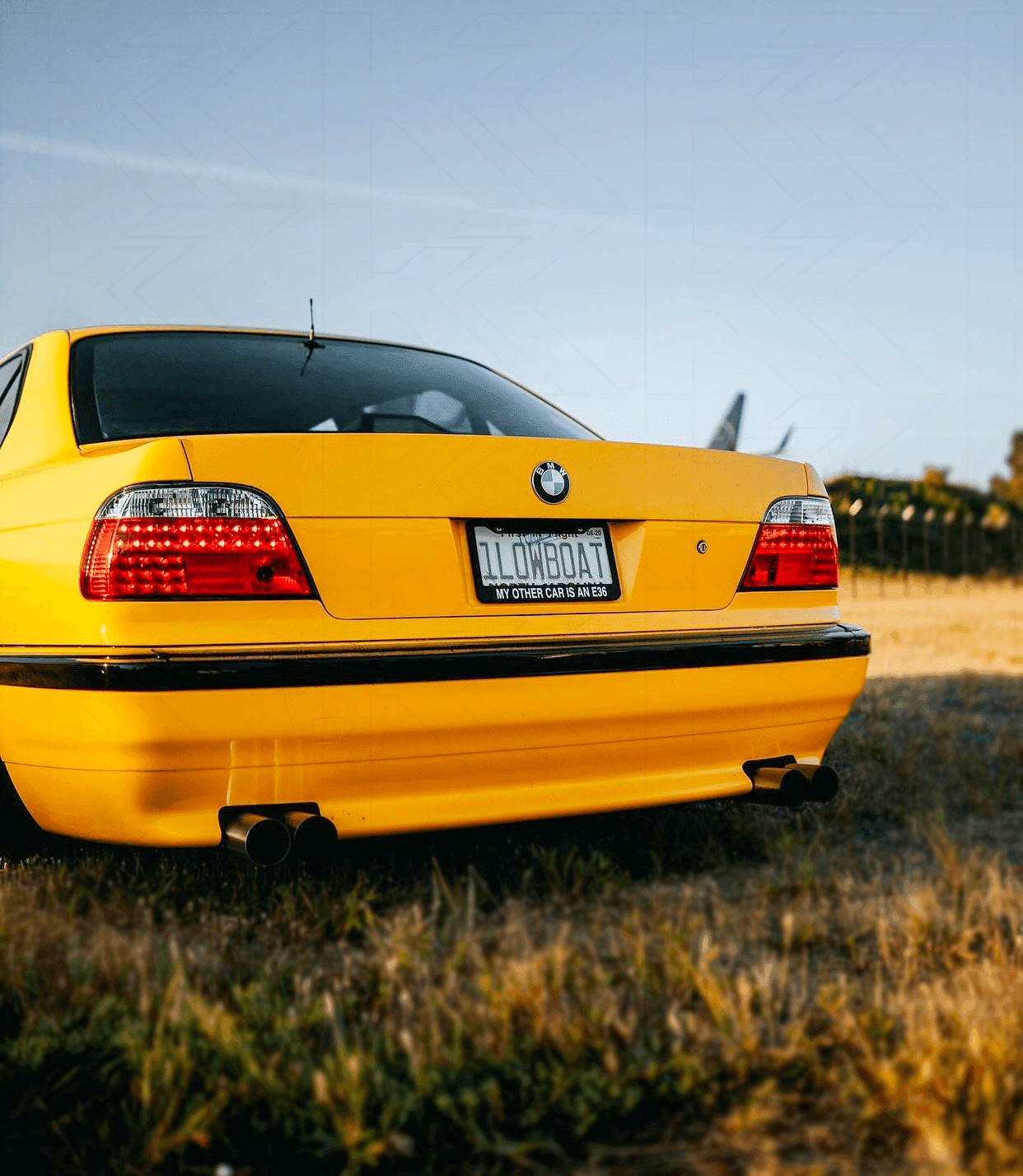 BMW 7-series E38 Red LED Taillights Set (1995)