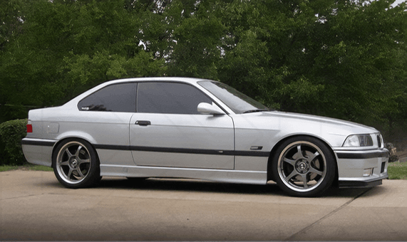 BMW E36 Black or Chrome Trim Crystal Side Marker Lights(1992-1996)
